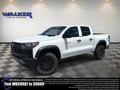2026 Chevrolet Colorado Trail Boss