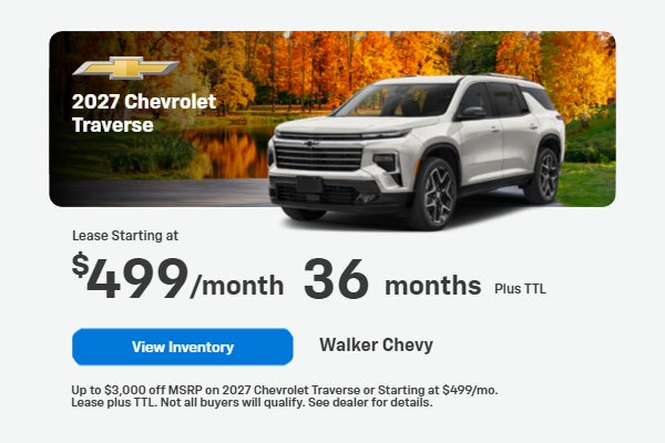 27' Chevy Traverse