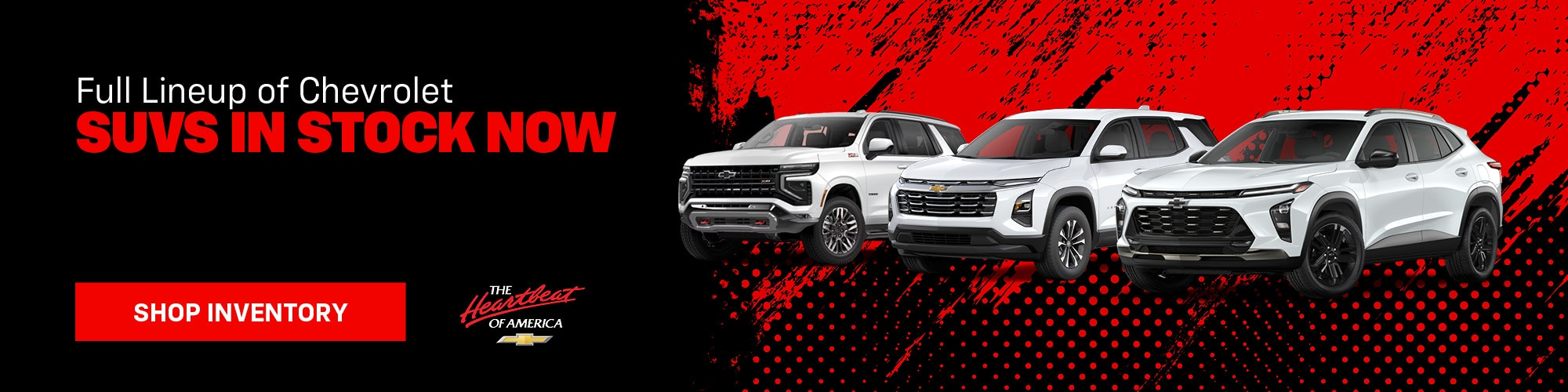SUV In Stocks Now at Walker Chevrolet TN in Franklin TN