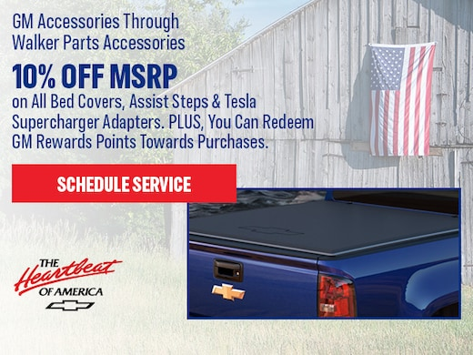 GM Accessories Through Walker Parts Accessories10% off